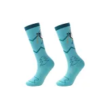 Синие детские лыжные носки