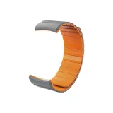 Силиконовые магнитные ремешки для часов в сером и оранжевом цвете