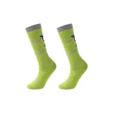 Зеленые детские лыжные носки