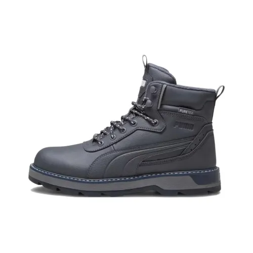 PUMA Высокий Топ Casual Унисекс Серый