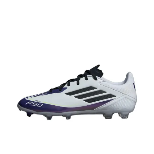 Adidas Slip-resistant Abrasion-resistant Football Cleats Unisex White Адидас Противоскользящие Устойчивые к Износу Футбольные Бутсы Унисекс Белый