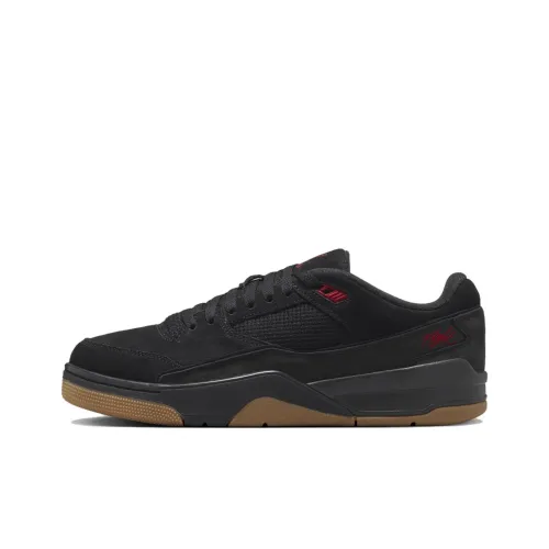 Jordan Flight Court Vintage Баскетбольные кроссовки Low Топ Черный Унисекс