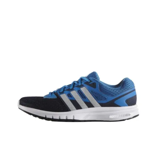 Adidas Galaxy Slip-resistant Abrasion-resistant Low-top Casual Running Shoes Men's Blue Black Adidas Galaxy Slip-resistant Abrasion-resistant Низкий топ Повседневные Беговые кроссовки Мужские Синий Черный