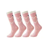 Розовые детские лыжные носки (набор из 2 пар, упаковка)