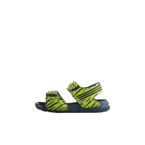 Adidas AKWAH 9 Противоскользящая Устойчивая к истиранию Низкий Топ Обувь для малышей Зеленый Младенец и Малыш