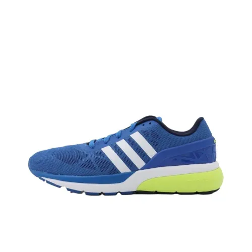 Adidas Cloudfoam Slip-resistant Abrasion-resistant Low Top Casual Shoes Men's Blue Adidas Cloudfoam Противоскользящий Устойчивый к истиранию Низкий Топ Повседневная Обувь Мужская Синяя