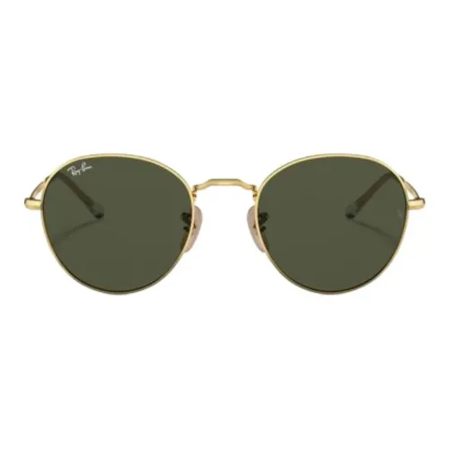 RayBan Crystal Round Sunglasses Women's Gold