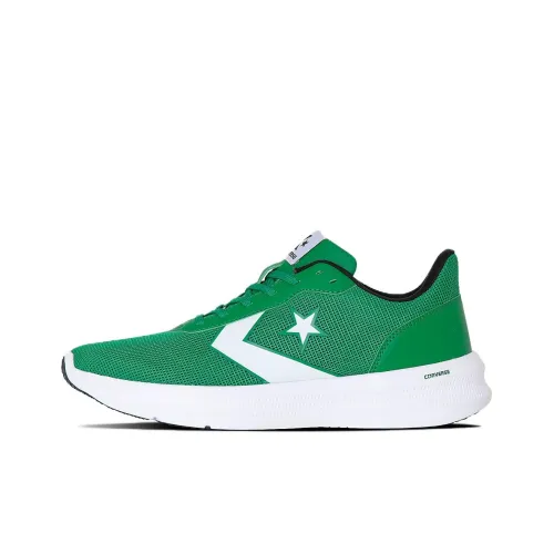 Конверс Low Top Беговые кроссовки Унисекс Зеленый Белый