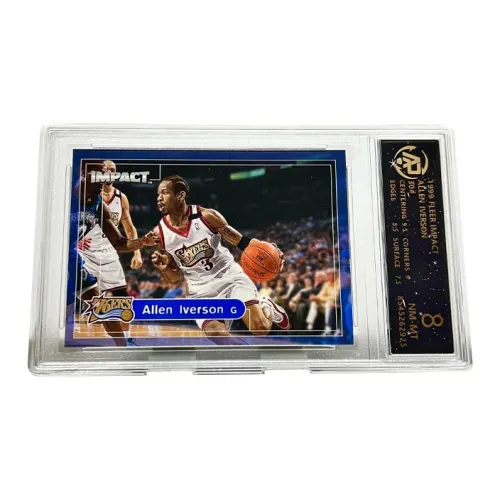 PANINI ALLEN IVERSON Звезда Карта Skybox Коллекция 1999 Сезон Ведущий команду к выходу в плей-офф после 8 лет