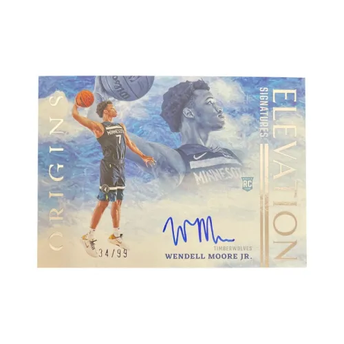 PANINI Wendell MOORE 2022 23 Timberwolves Фирменный 34 99 Teca Star Player Card Access Card Спортивные карты 1 шт
