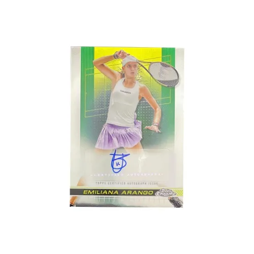 Topps Alango Aimen 2024 Chrome Теннис Arguello Фирменная Карта Баскетбольная Карта Карта Товар Access Спортивные Карты 1 шт