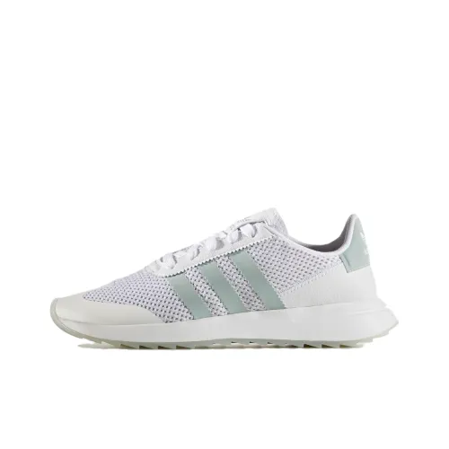 Adidas Originals FLB W Rebound Low Top Casual Running Shoes Women's Gray Green Adidas Originals FLB W Rebound Низкий Топ Повседневные Беговые Кроссовки Женские Серый Зеленый