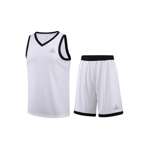 PEAK Баскетбольный костюм унисекс белый