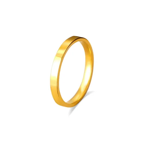 MUYAN Титановое Стальное Гладкое Поверхность Без рисунка Кольцо Унисекс