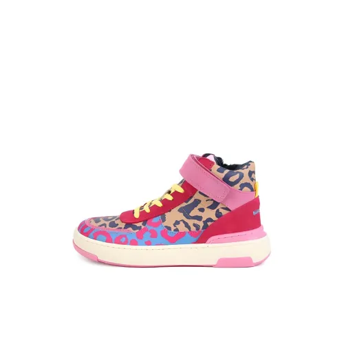 MARC JACOBS Высокие Топы Детские Скейтбординг Розовые Малыш