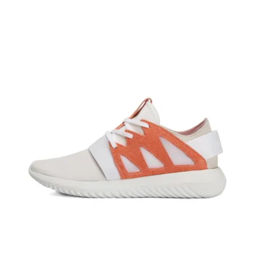 Adidas Originals TUBULAR Противоскользящий устойчивый к истиранию Низкий топ Повседневная обувь Женская Белая