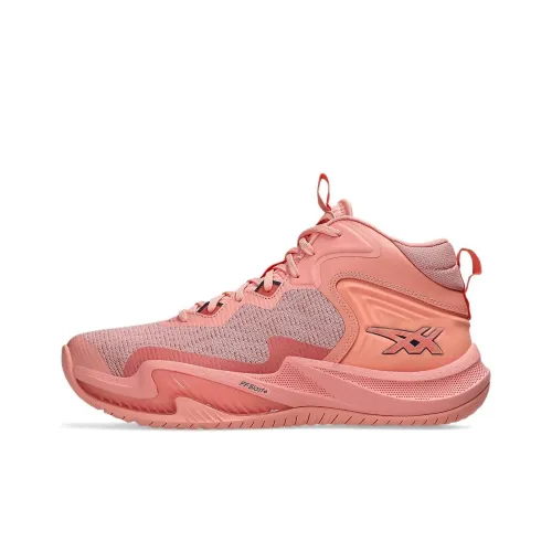 Asics NOVA SURGE 3 MID Топ Баскетбольные кроссовки Мужской Розовый