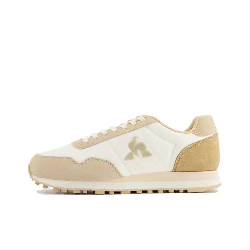 Le Coq Sportif Повседневный Низкий Топ Белый/Коричневый Женский