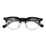 Чёрный топ и прозрачный низ