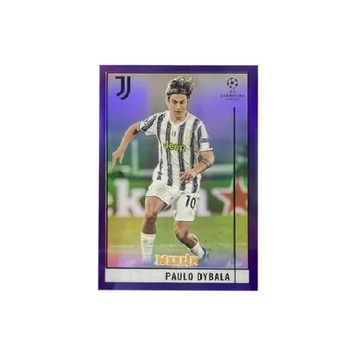 Topps UEFA Merlin Argentina Juventus Roman Dybala 299 Pc Игрок Карта Карта Продукт Access Спортивные Карты 1 Размер