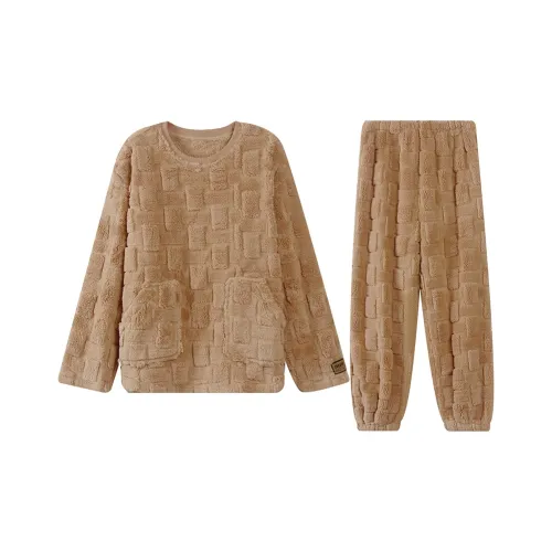 UAVAE ZJ FDQ554124 Хаки Мужской Пижамный комплект