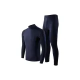 Темно-синий, средний воротник