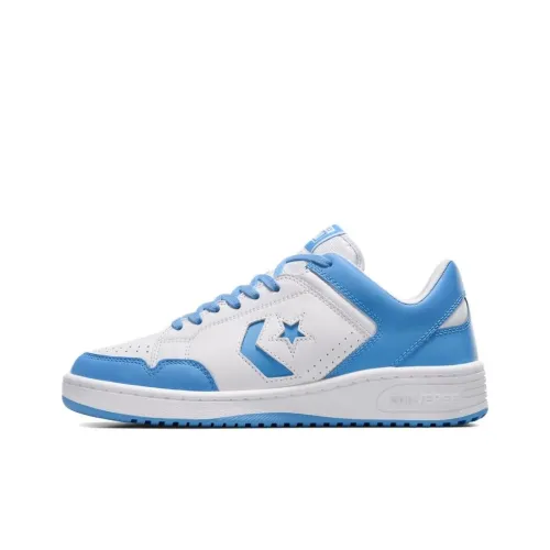 Конверс Weapon Slip-resistant Abrasion-resistant Low-top Скейтборд Кроссовки Unisex Light Blue