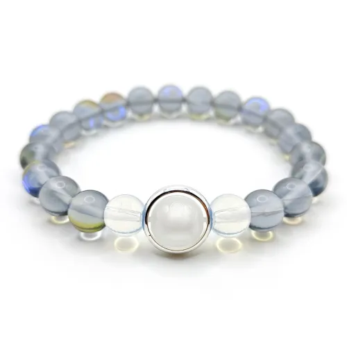 JIAFULAI Цветное стекло Браслеты Унисекс