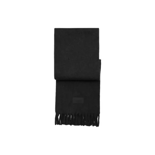 COACH Альпака Вязаные Шарфы Унисекс Черный