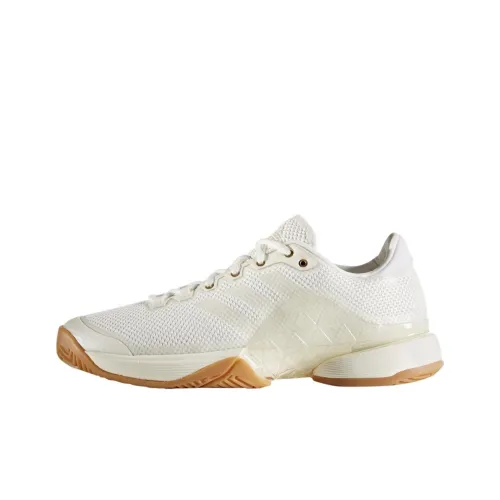 Adidas Barricade Slip-Resistant Abrasion-Resistant Low-Top Tennis Shoes Men's White Адидас Barricade противоскользящие устойчивые к истиранию низкие кеды теннисные мужские белые