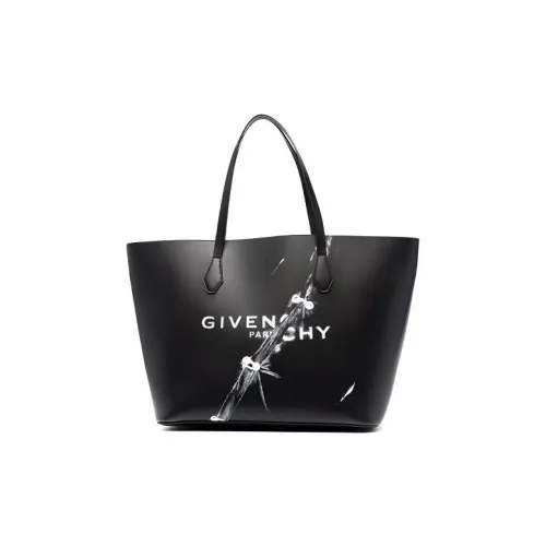 GIVENCHY Кожа Тоут Сумка Сумка для покупок Сумка на плечо Сумка Женская Черная