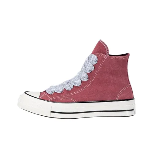 Converse Chuck 70 Противоскользящие Устойчивые к истиранию Высокие Кроссовки для скейтбординга Женские Красные