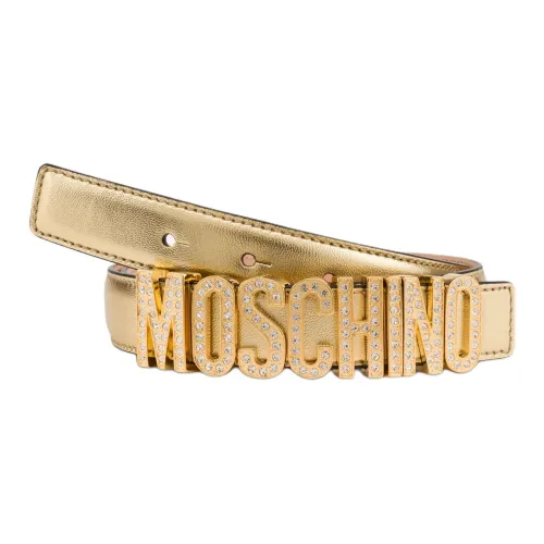 MOSCHINO Кожаные ремни для женщин