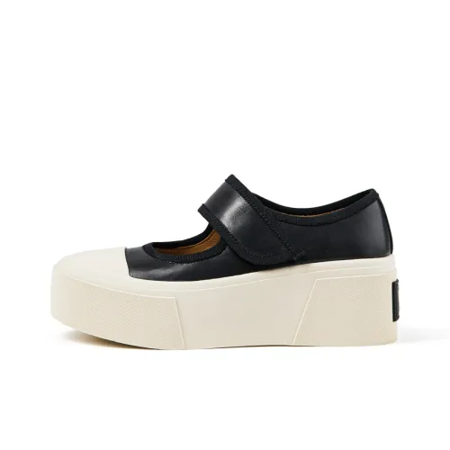 FED Платформа Туфли Мэри Джейн Женские