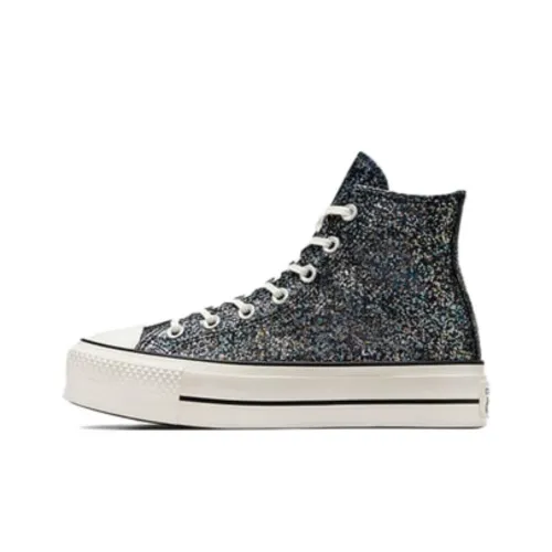 Converse Chuck Taylor All Star Slip Resistant Abrasion Resistant High Top Скейтборд Кроссовки Женские Черные