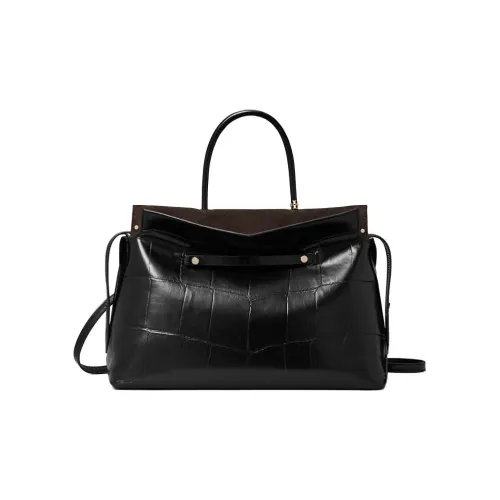 TORY BURCH Mercer Кожа Сумка через плечо Сумка Большая Женская Черная