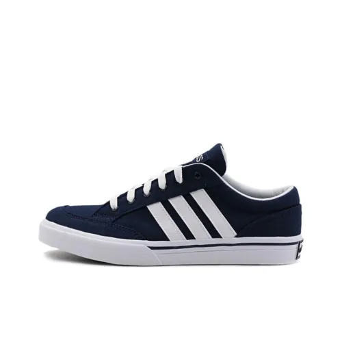 Adidas Slip-resistant Abrasion-resistant Low-top Skateboard Shoes Women's Blue Adidas Противоскользящие Аbrasion-resistant Низкие Кеды для скейтбординга Женские Синие