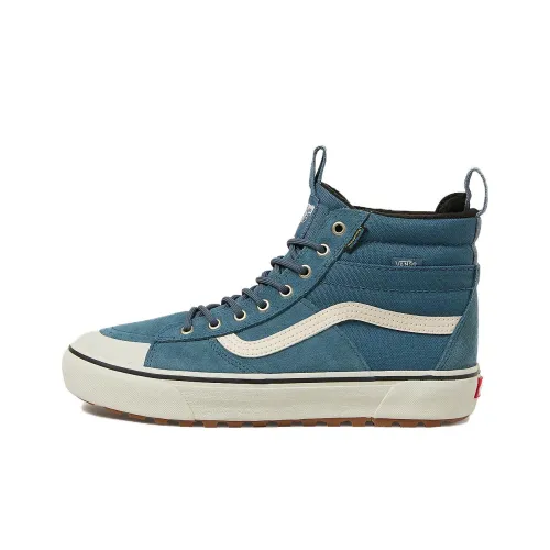 Vans SK8 HI Термический Водонепроницаемый Высокие Кроссовки для Скейтбординга Мужские Синие