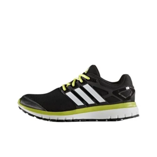 Adidas Energy Cloud Slip-resistant Abrasion-resistant Low Top Беговые кроссовки Мужские Черный Белый