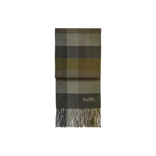 COACH Шерпа Шарфы Унисекс Зеленый