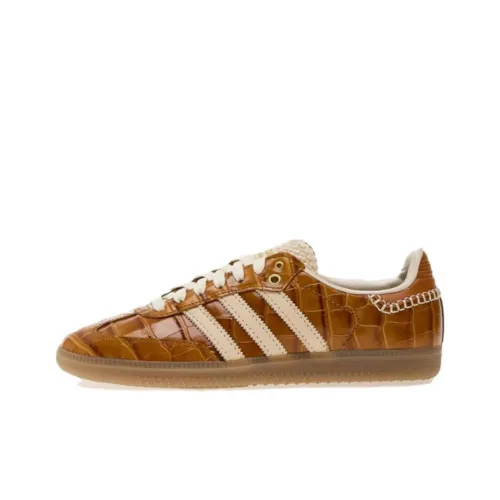 adidas originals Samba Кроссовки для скейтбординга Низкие Коричневый/белый Унисекс
