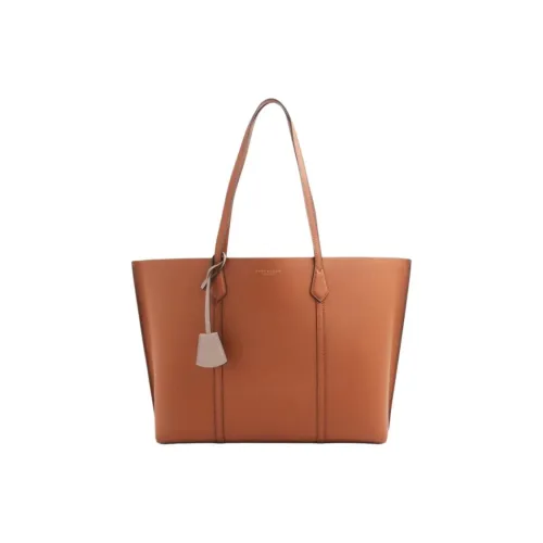 TORY BURCH Кожа Тоут Сумка Сумка для покупок Сумка на плечо Сумка Женская Лакированная кожа Древесный цвет