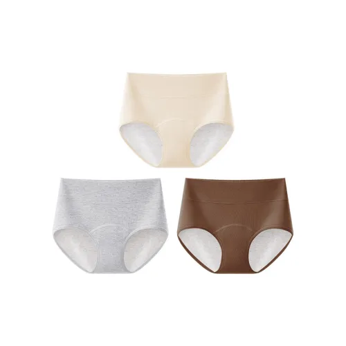 Misae Поддержка Женское нижнее белье 3 упаковки