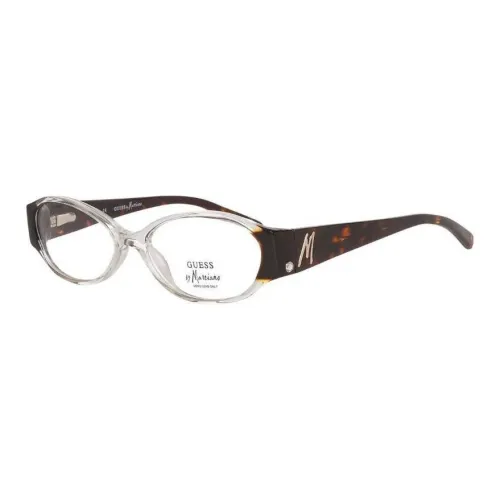 GUESS Ацетатные овалные оправы для очков Женские Белые