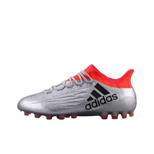 Adidas X 16,1 Slip-Resistant Abrasion-Resistant Футбольные бутсы Мужские Silver