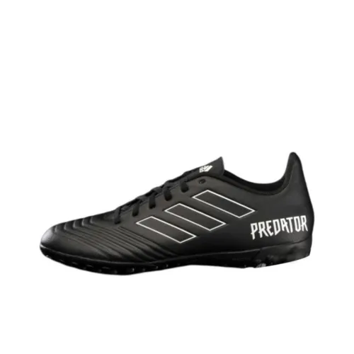 Adidas Predator Tango 18,4 TF Шипы Искусственный Шипы Противоскользящие Устойчивые к Износу Футбольные бутсы Мужские Черные