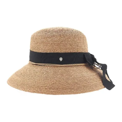 HELEN KAMINSKI Raffia Bucket Hats Women's Brown