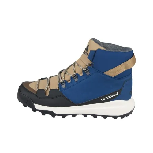 Adidas Термостойкие противоскользящие короткие сноубутсы для мужчин синие