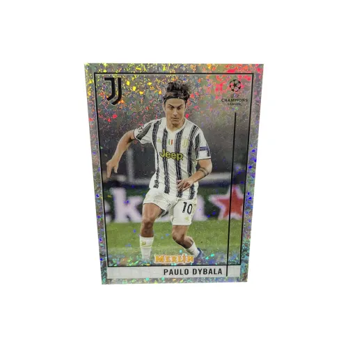 Topps UEFA Merlin Argentina Juventus Roman Dybala 150 Pc Игрок Карта Карта Продукт Access Спортивные Карты 1 Размер