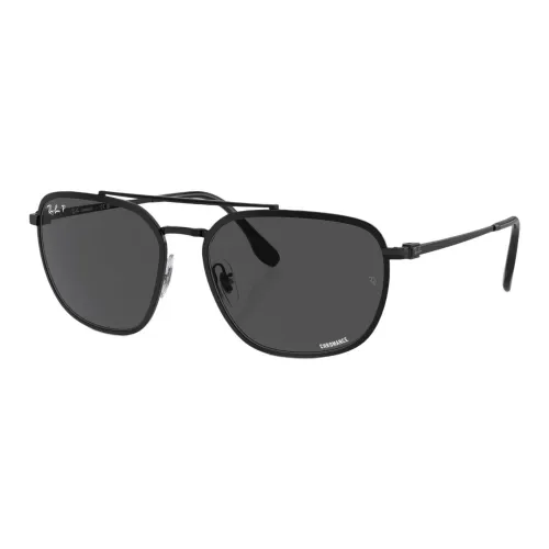 RayBan Металлические Aviator Солнцезащитные очки Мужские Черные